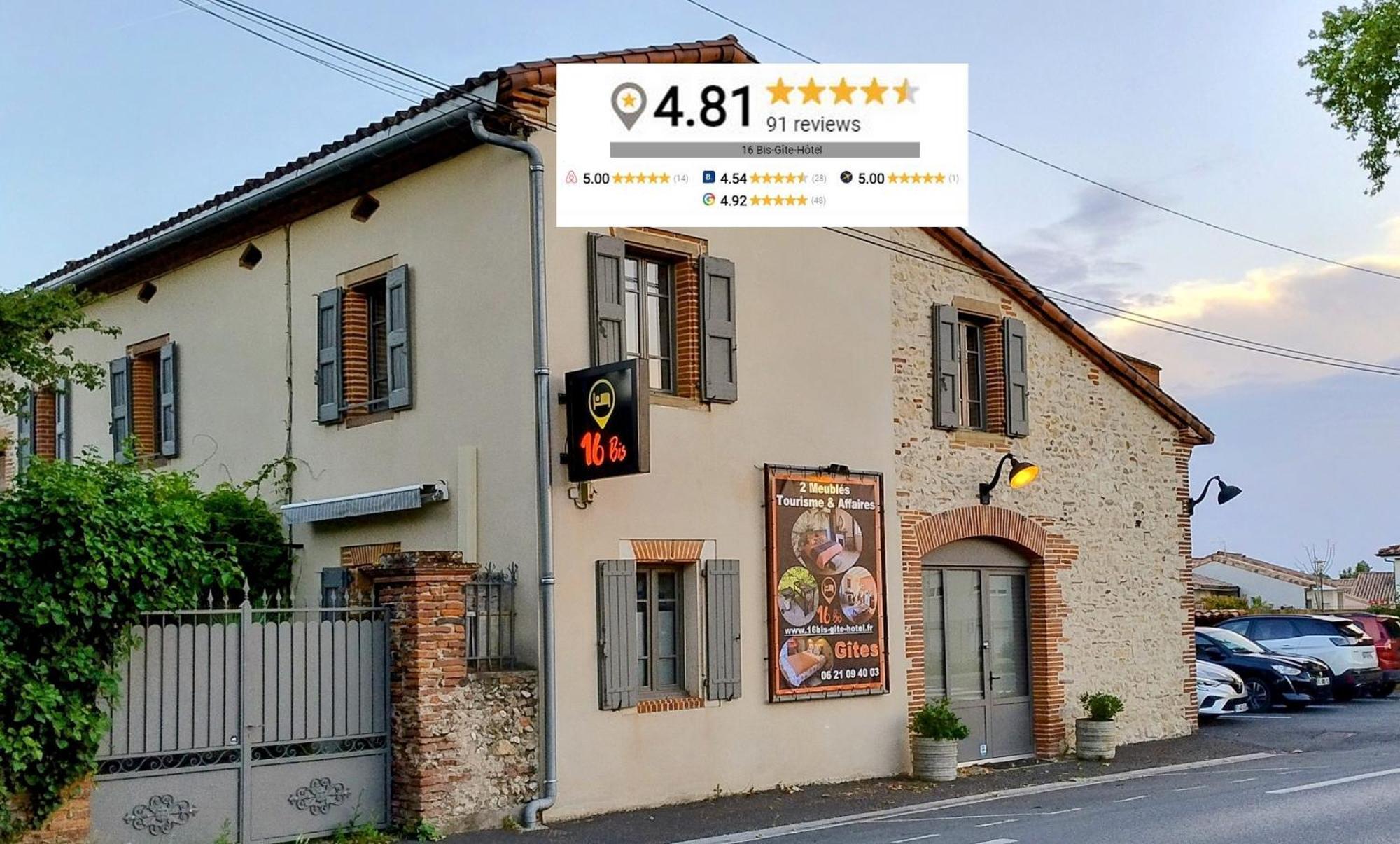 Marssac-sur-Tarn 16 Bis-Gite-Hotel-Appartement מראה חיצוני תמונה